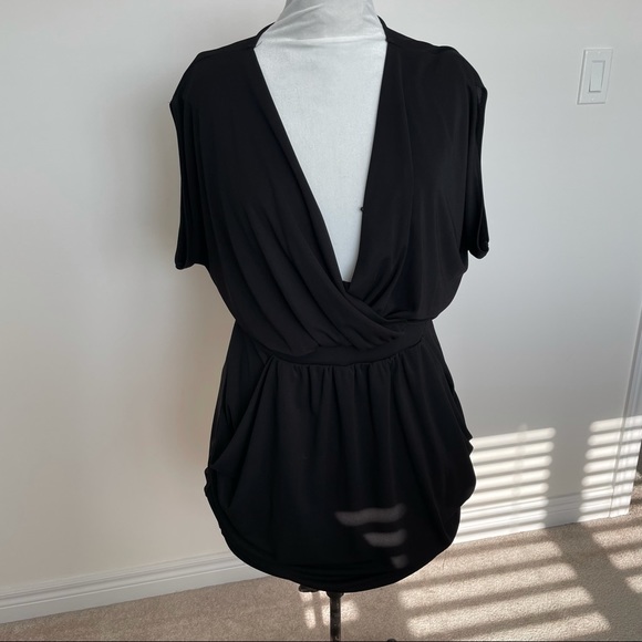 Rachel Roy XXL defined waist V neck with clip - Picture 5 of 9